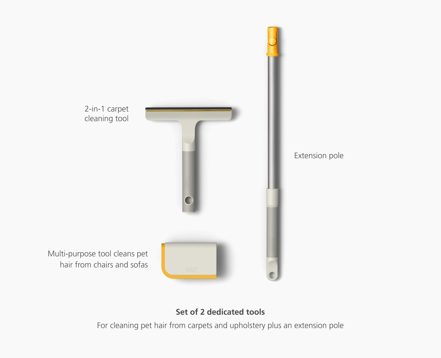 Furlune Pet Hair & Carpet Cleaning Set