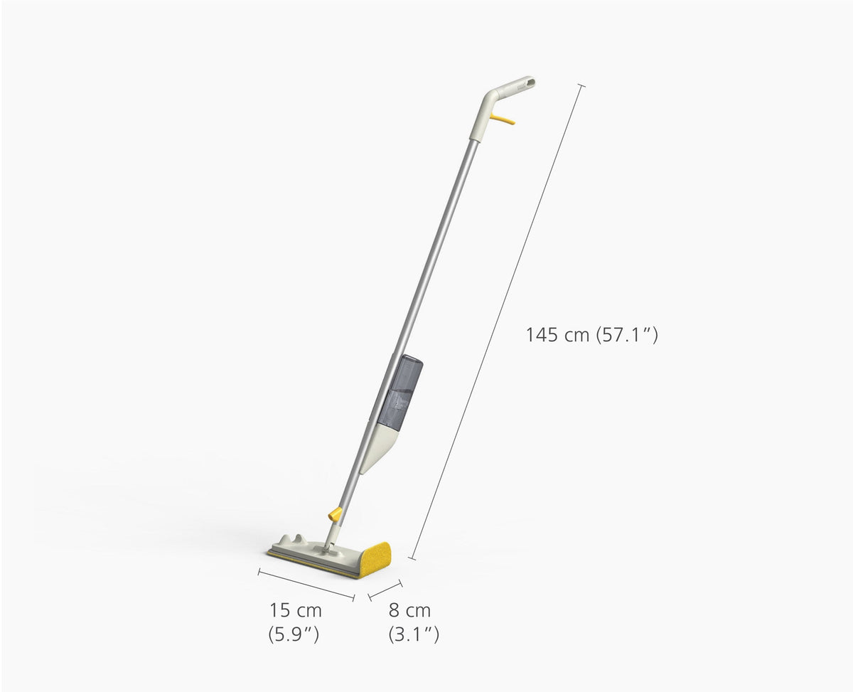 Furlune 2-in-1 Spray Mop with Replacement Pad