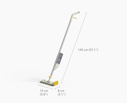 Furlune 2-in-1 Spray Mop with Replacement Pad